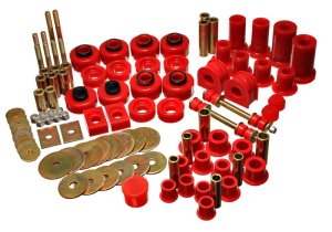 Ford F150 Pickup Bushing Kits - Energy Suspension - Hyper-Flex Sets - Red - `97-`03